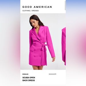 Good American blazer dress